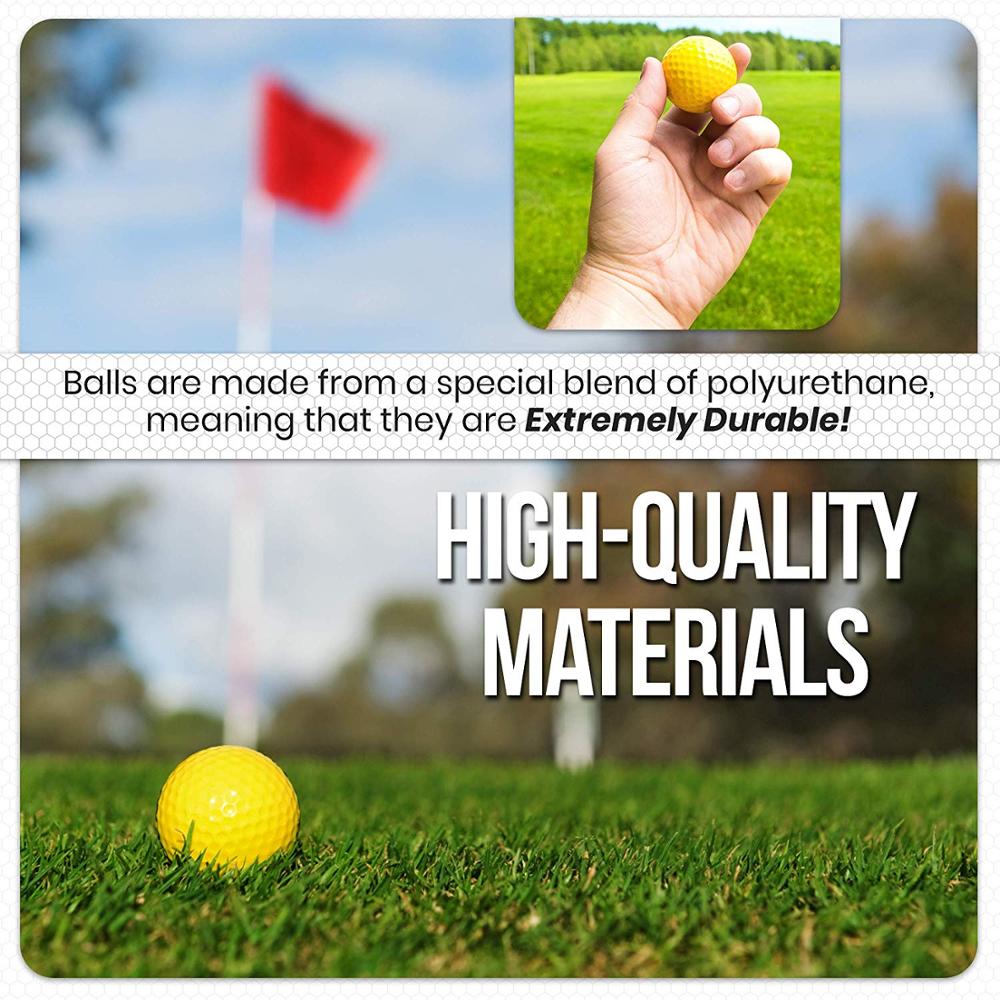 Foam Practice Golf Balls (12 pcs)