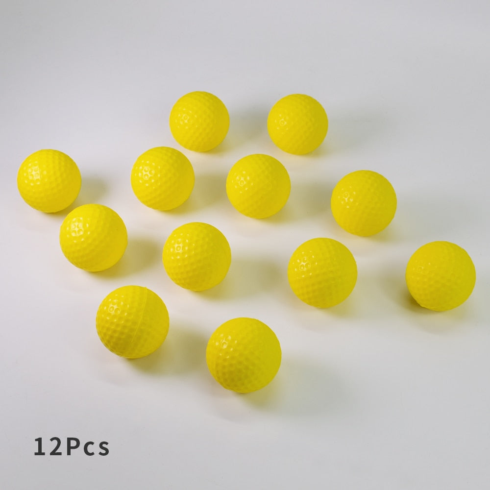 Foam Practice Golf Balls (12 pcs)